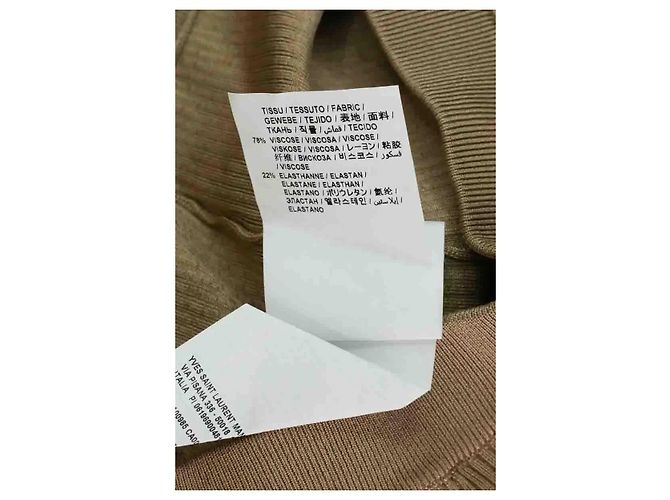Saint Laurent Braune Radlerhose - Ansicht 6