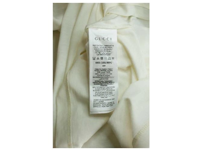Gucci Camiseta blanca Blanco - vista 6
