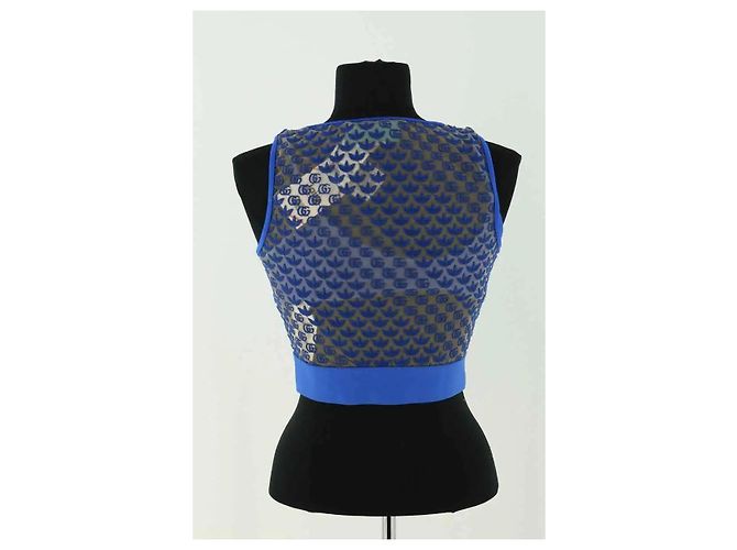 Gucci Top deportivo azul - vista 4