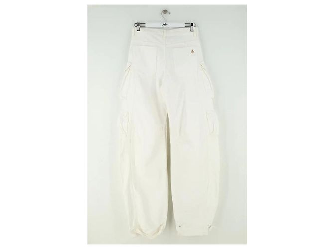 Attico Pantalones anchos blancos - vista 3