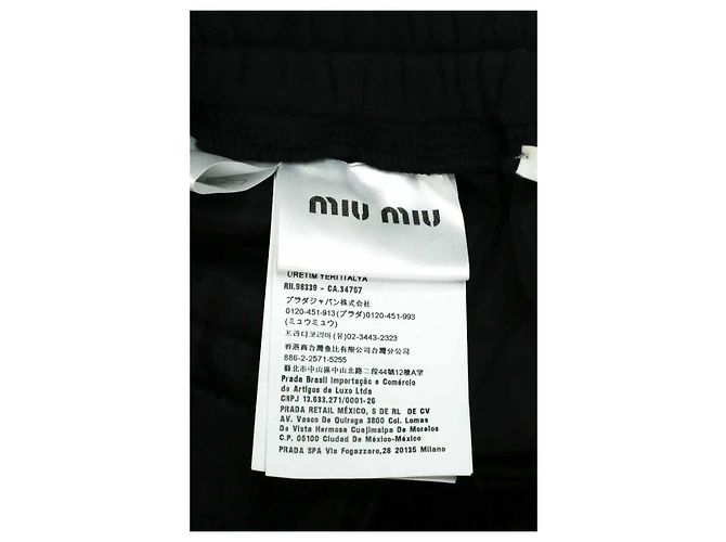 Miu Miu Schwarze Sporthose - Ansicht 5