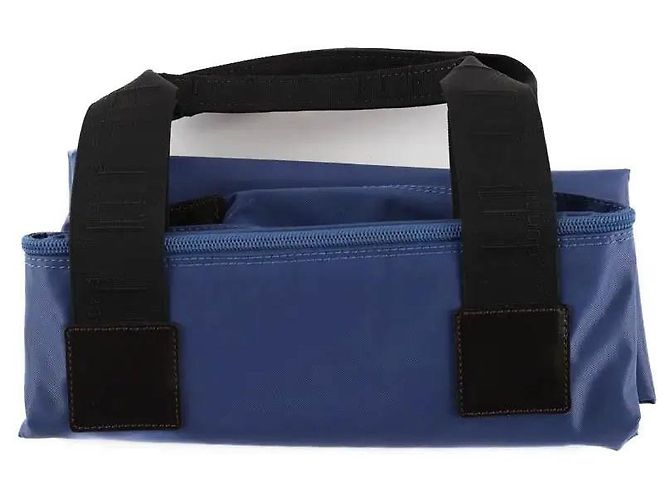 Alfred Dunhill Borsa da viaggio blu - vista 4