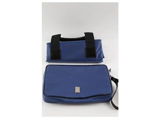 Alfred Dunhill Borsa da viaggio blu - vista 6