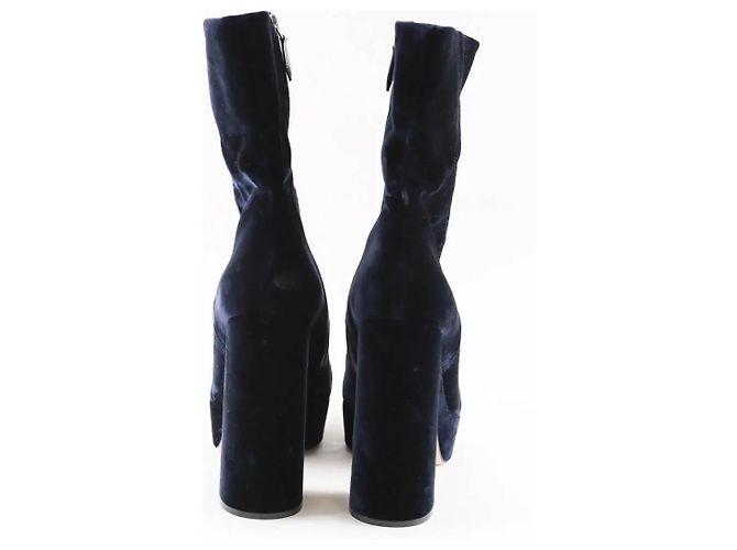 Miu Miu Tacchi blu - vista 2