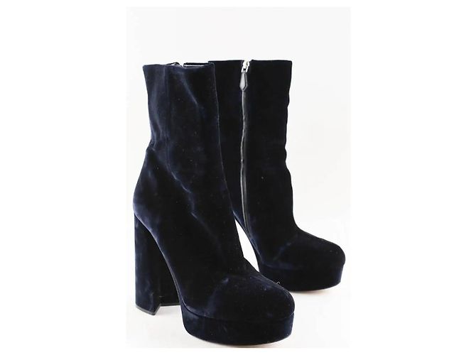 Miu Miu Tacchi blu - vista 3