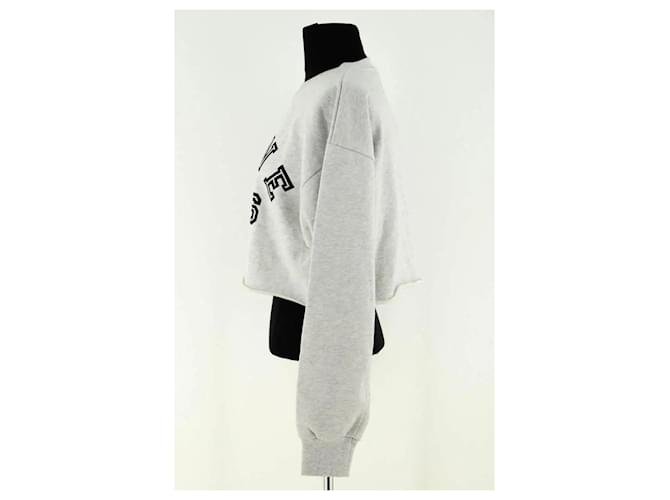 Céline Moletom cinza - vista 4