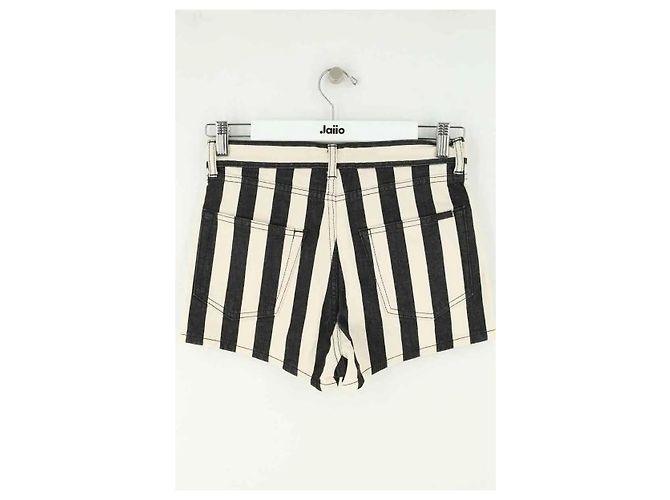 Saint Laurent Mini shorts branco - vista 3