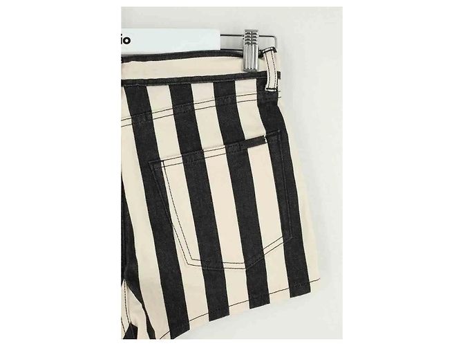 Saint Laurent Mini shorts branco - vista 4