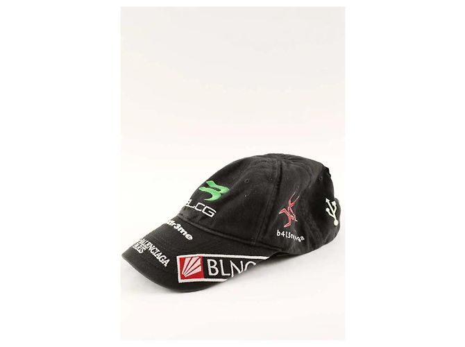 Balenciaga Cappellino nero - vista 2