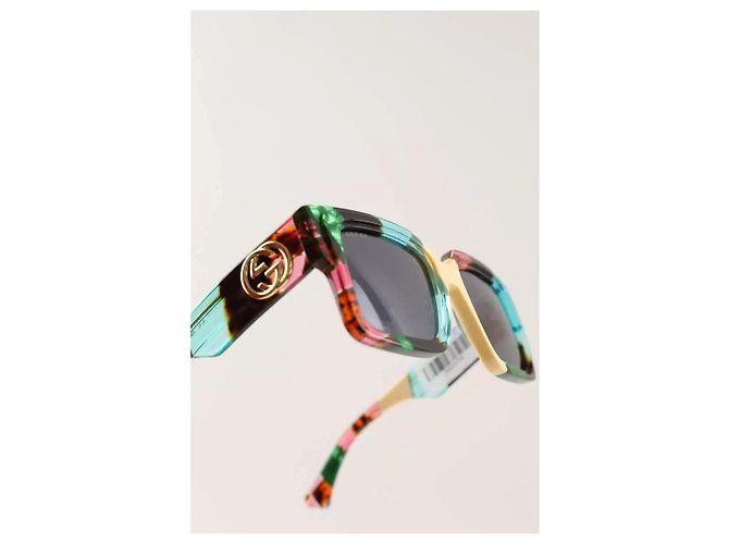 Gucci Occhiali da sole multicolore - vista 4