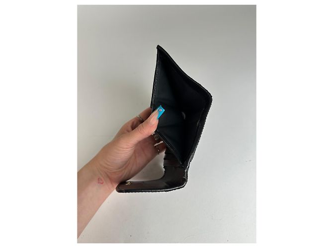 Autre Marque Vintage Coach Textured Textured Wallet Black - vista 5