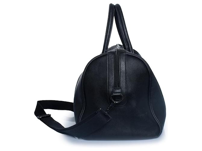 Ted Baker, borsa weekend in pelle e tela nera Nero - vista 4