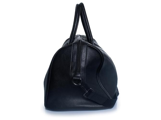 Ted Baker, borsa weekend in pelle e tela nera Nero - vista 5