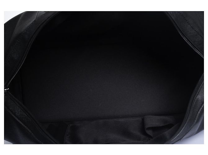 Ted Baker, borsa weekend in pelle e tela nera Nero - vista 6