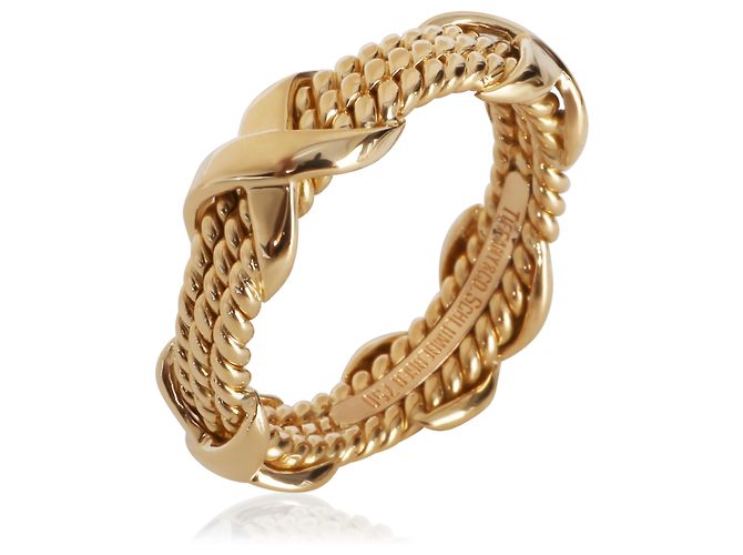 Tiffany & Co. Schlumberger X Ring in Gelbgold - Ansicht 2