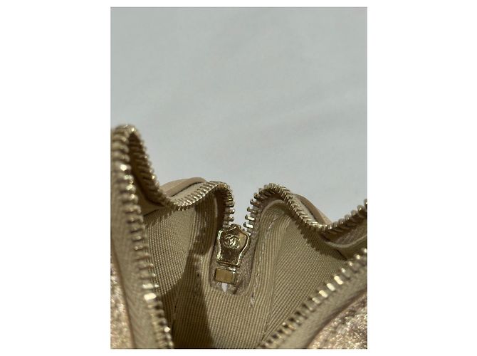 Chanel gestepptes Portemonnaie Gold Stern Golden - Ansicht 8