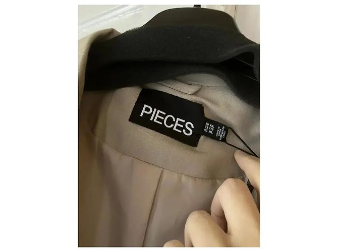 Autre Marque Pieces Blazer Oversize Beige - vista 5