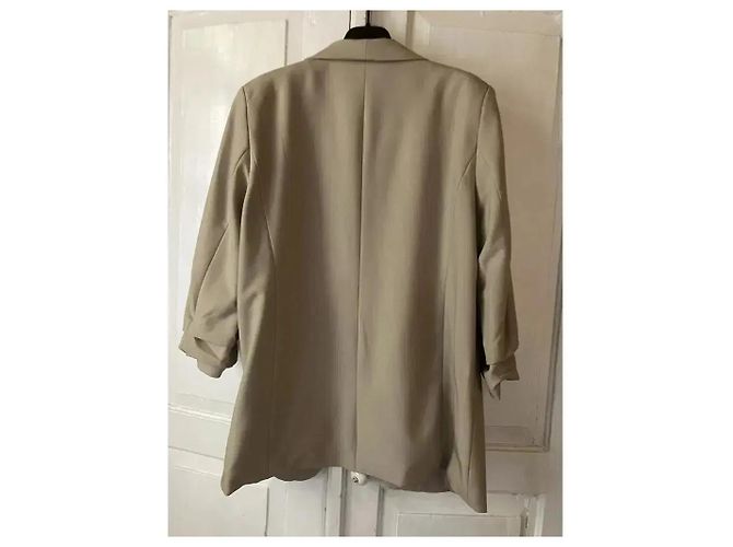 Autre Marque Pieces Blazer Oversize Beige - vista 7