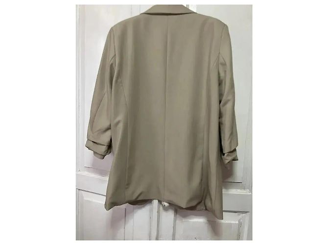 Autre Marque Pieces Blazer Oversize Beige - vista 9