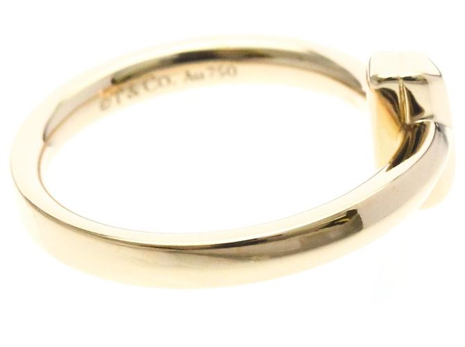 Tiffany & Co Anello Tiffany T-One sottile in oro rosa (18K) D'oro - vista 4