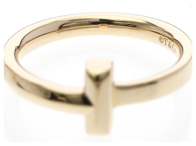 Tiffany & Co Anello Tiffany T-One sottile in oro rosa (18K) D'oro - vista 5