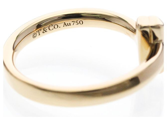 Tiffany & Co Anello Tiffany T-One sottile in oro rosa (18K) D'oro - vista 8