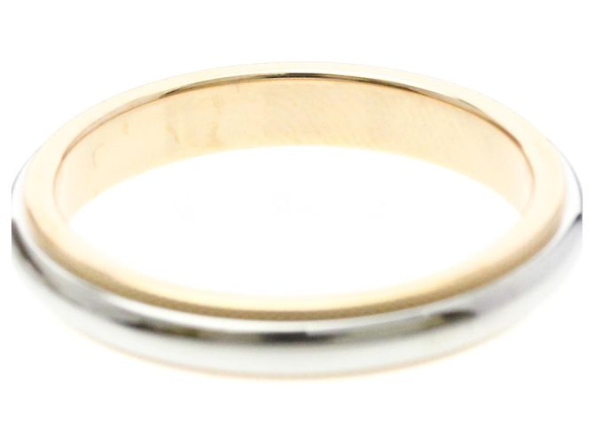 Tiffany & Co Anillo Tiffany Milgrain Plata Dorado - vista 4
