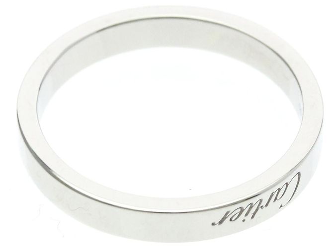 C De Cartier Ring aus Platin Silber - Ansicht 9