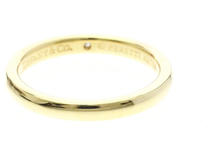 Tiffany & Co Tiffany Stacking Ring 1P Diamant in Gelbgold (18K) Golden - Ansicht 3