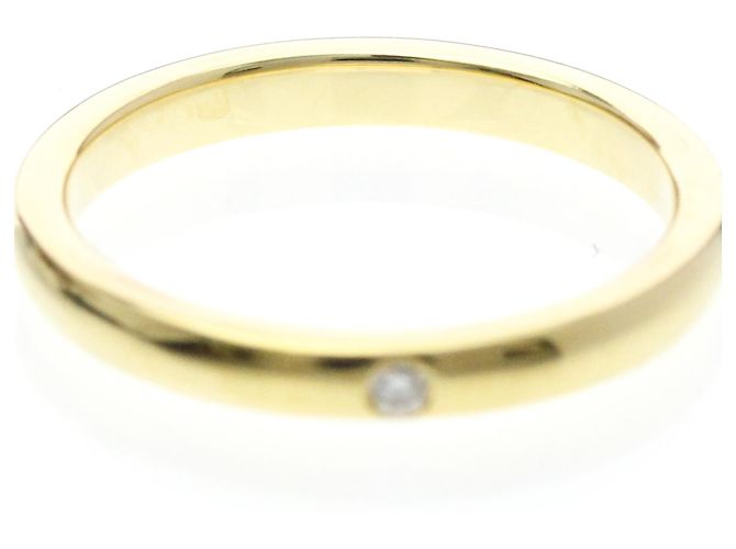 Tiffany & Co Tiffany Stacking Ring 1P Diamant in Gelbgold (18K) Golden - Ansicht 5