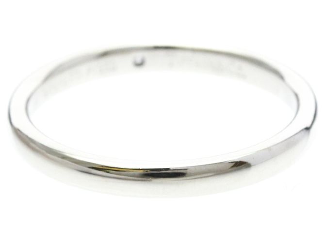Tiffany & Co Tiffany Stacking Ring mit Diamant in Platin Silber - Ansicht 3