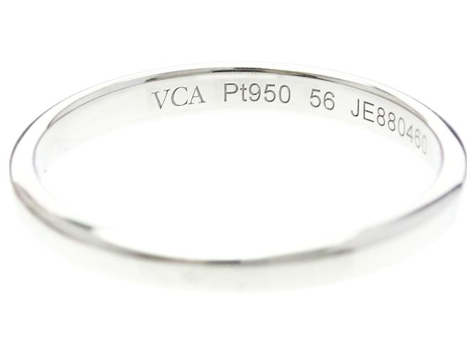 Anillo Tendremont de platino Van Cleef & Arpels Plata - vista 5