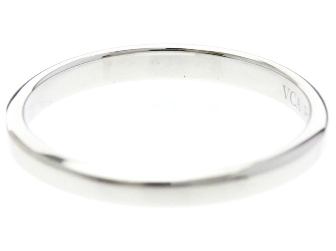 Anillo Tendremont de platino Van Cleef & Arpels Plata - vista 8