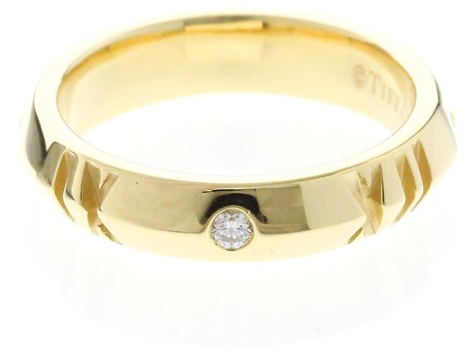 Tiffany & Co Anello Atlas X chiuso in oro giallo Tiffany D'oro - vista 2