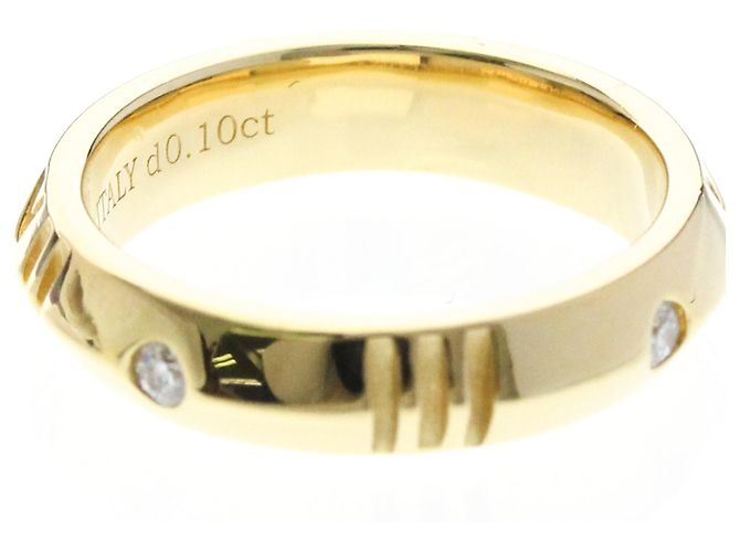 Tiffany & Co Anello Atlas X chiuso in oro giallo Tiffany D'oro - vista 7