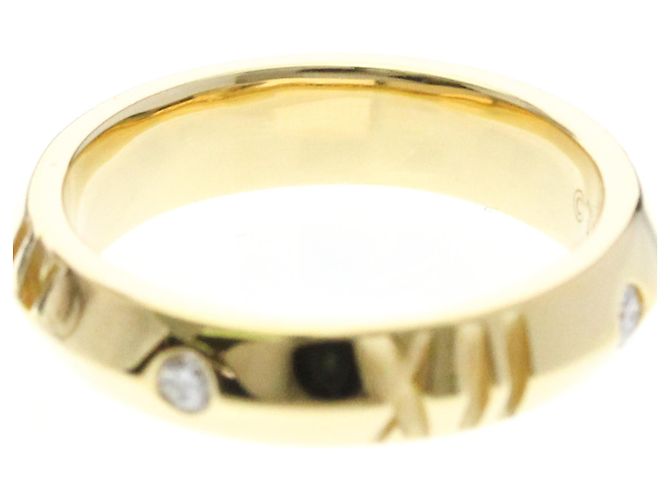 Tiffany & Co Anello Atlas X chiuso in oro giallo Tiffany D'oro - vista 8