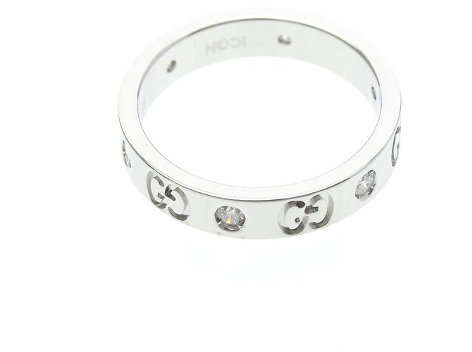 Gucci Icon Ring Diamant in Weißgold (18K) Silber - Ansicht 10