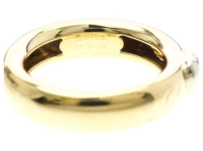 Tiffany & Co Tiffany Friendship Band Ring Silber Golden - Ansicht 8