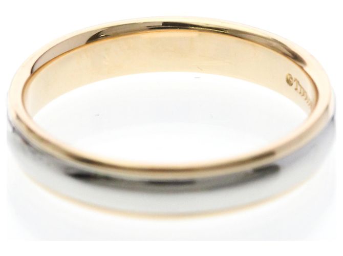 Tiffany & Co Anello Tiffany Together Milgrain in oro rosa e platino Argento D'oro - vista 6