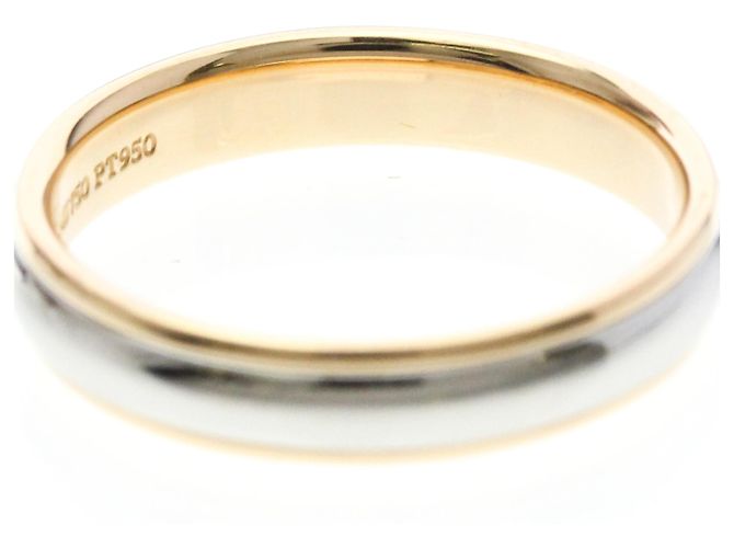 Tiffany & Co Anello Tiffany Together Milgrain in oro rosa e platino Argento D'oro - vista 8
