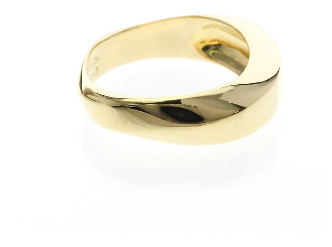 Tiffany & Co Anello Tiffany Knife Edge in oro giallo (18K) D'oro - vista 4