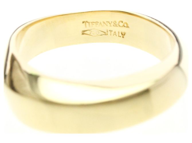 Tiffany & Co Anello Tiffany Knife Edge in oro giallo (18K) D'oro - vista 5
