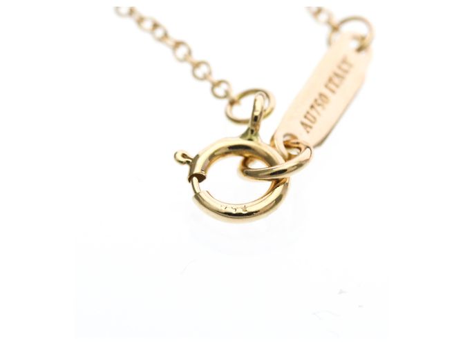 Tiffany & Co Collana Tiffany Metro Bow in diamante D'oro - vista 11