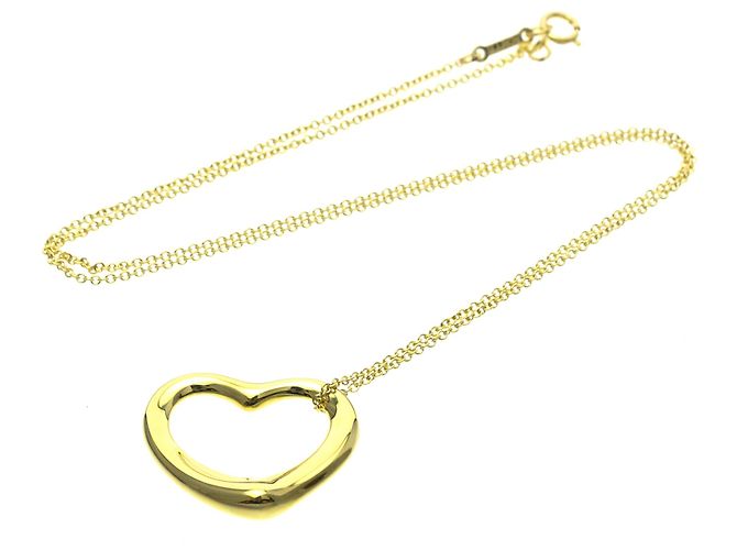 Tiffany & Co Collana Tiffany Open Heart in oro giallo 18K D'oro - vista 12