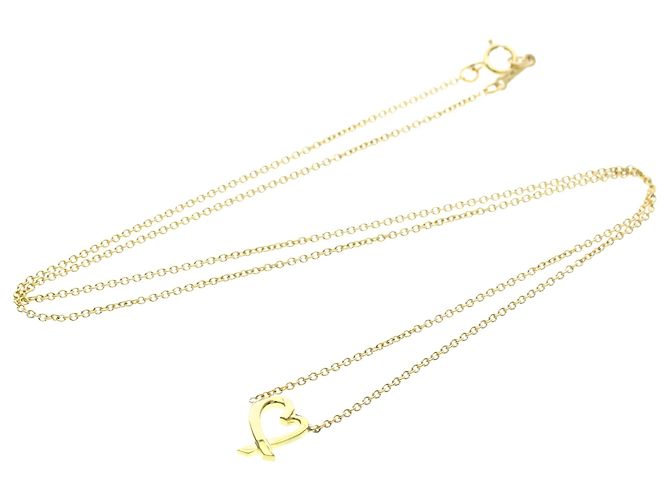 Tiffany & Co Collana Tiffany Loving Heart in oro 18K D'oro - vista 12