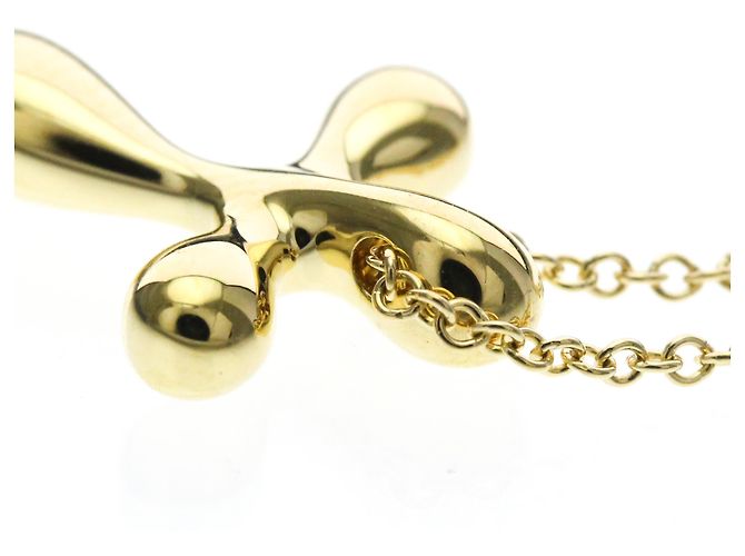 Tiffany & Co Collana piccola croce in oro 18K Tiffany D'oro - vista 7