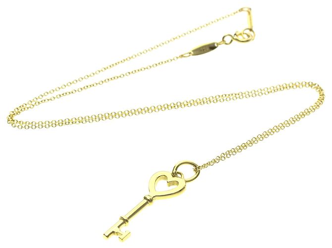 Tiffany & Co Collana Tiffany Heart Key in oro giallo 18K D'oro - vista 14