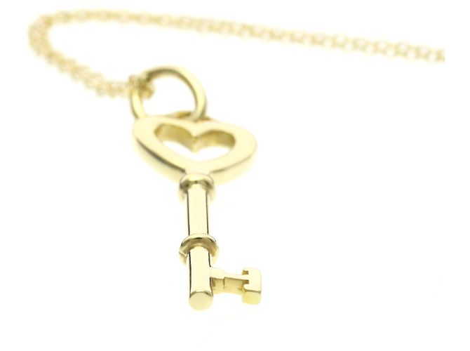 Tiffany & Co Collana Tiffany Heart Key in oro giallo 18K D'oro - vista 4