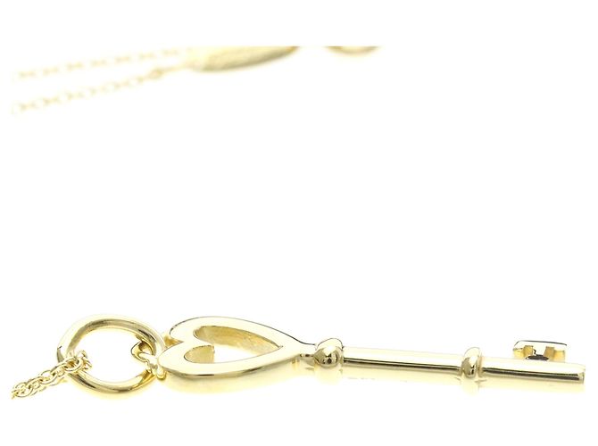 Tiffany & Co Collana Tiffany Heart Key in oro giallo 18K D'oro - vista 5