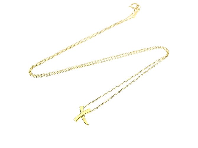 Tiffany & Co Collana Kiss in oro 18K Tiffany D'oro - vista 12